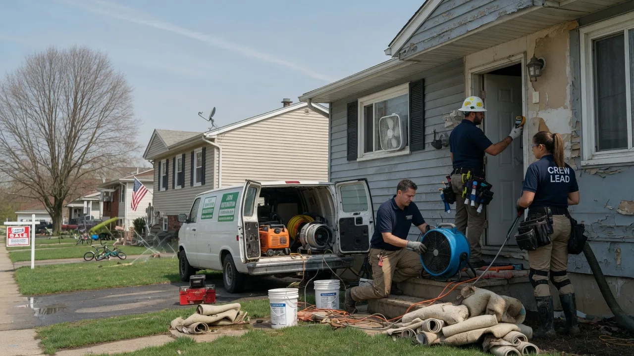 Flood Cleanup in Eddyville, IL near me